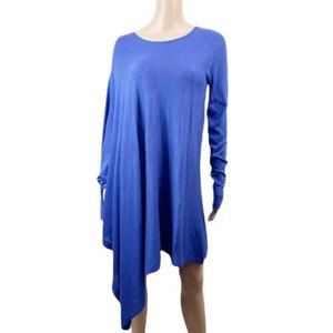 Roberta Roller Rabbit asymmetric Silk Cashmere side slit tunic lagenlook